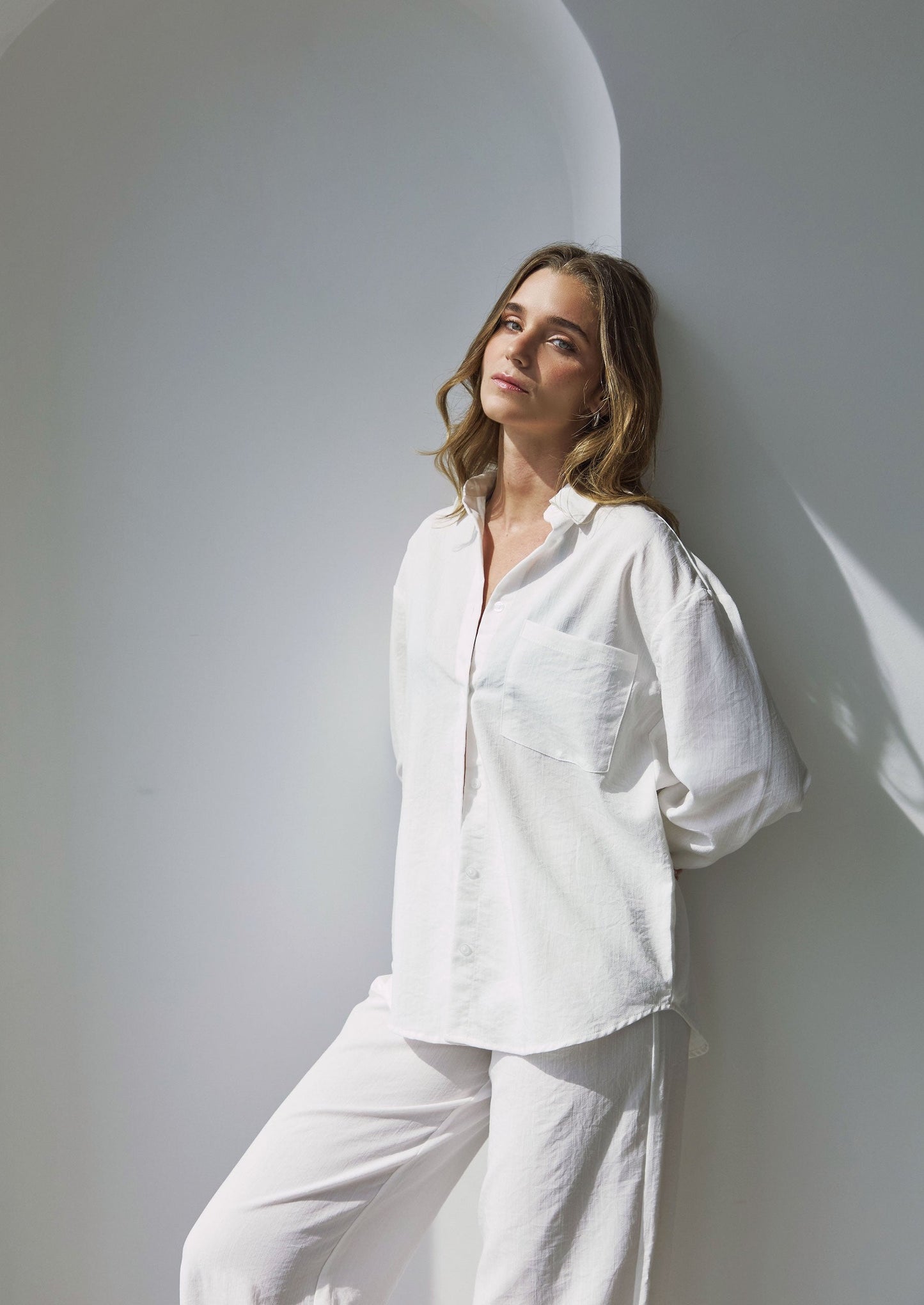 Camisa Gaia - Perla