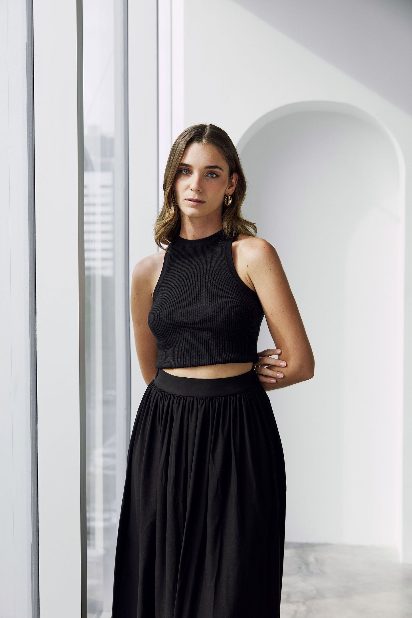 Top Mía - Negro