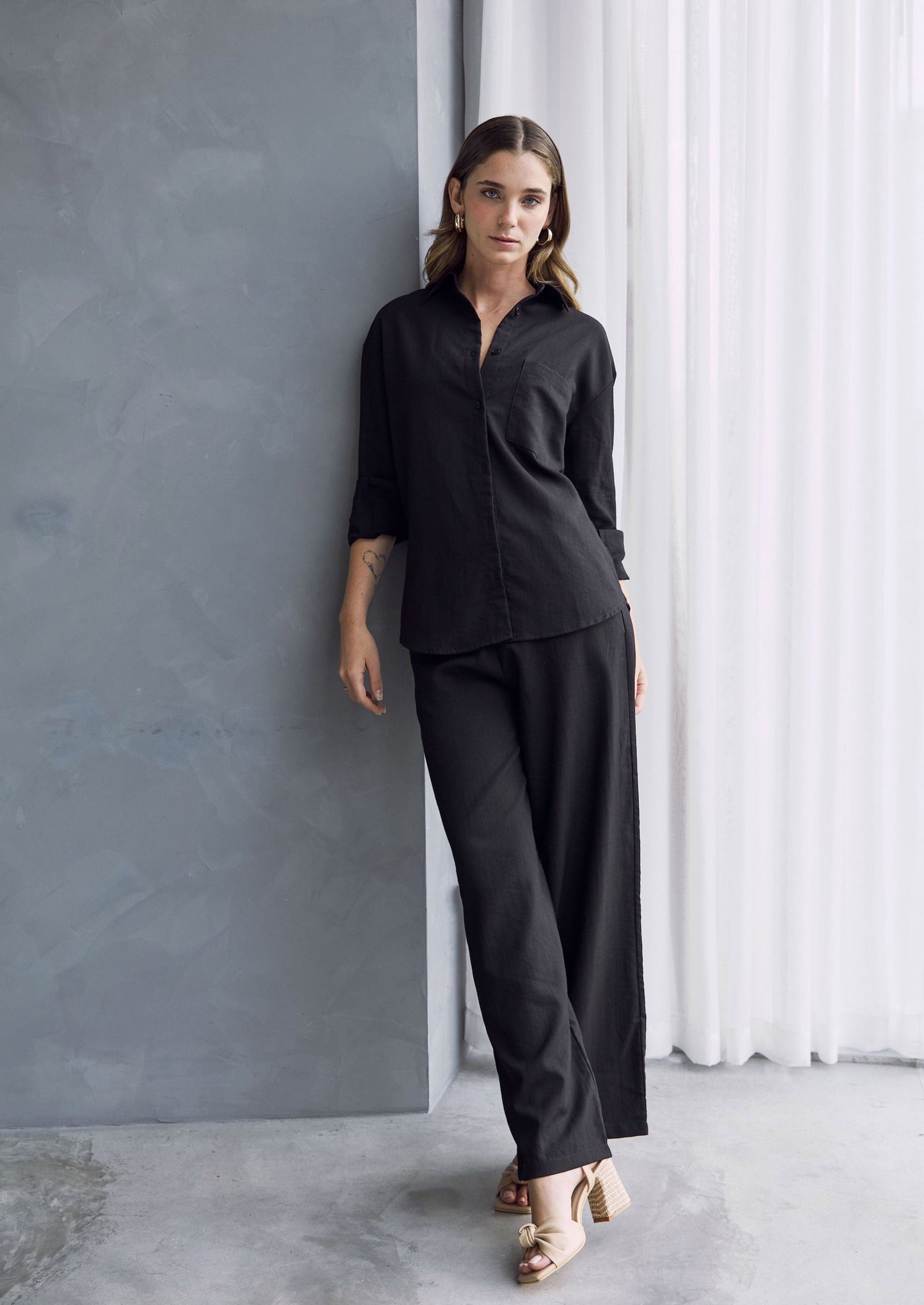 Pantalón Gaia - Negro