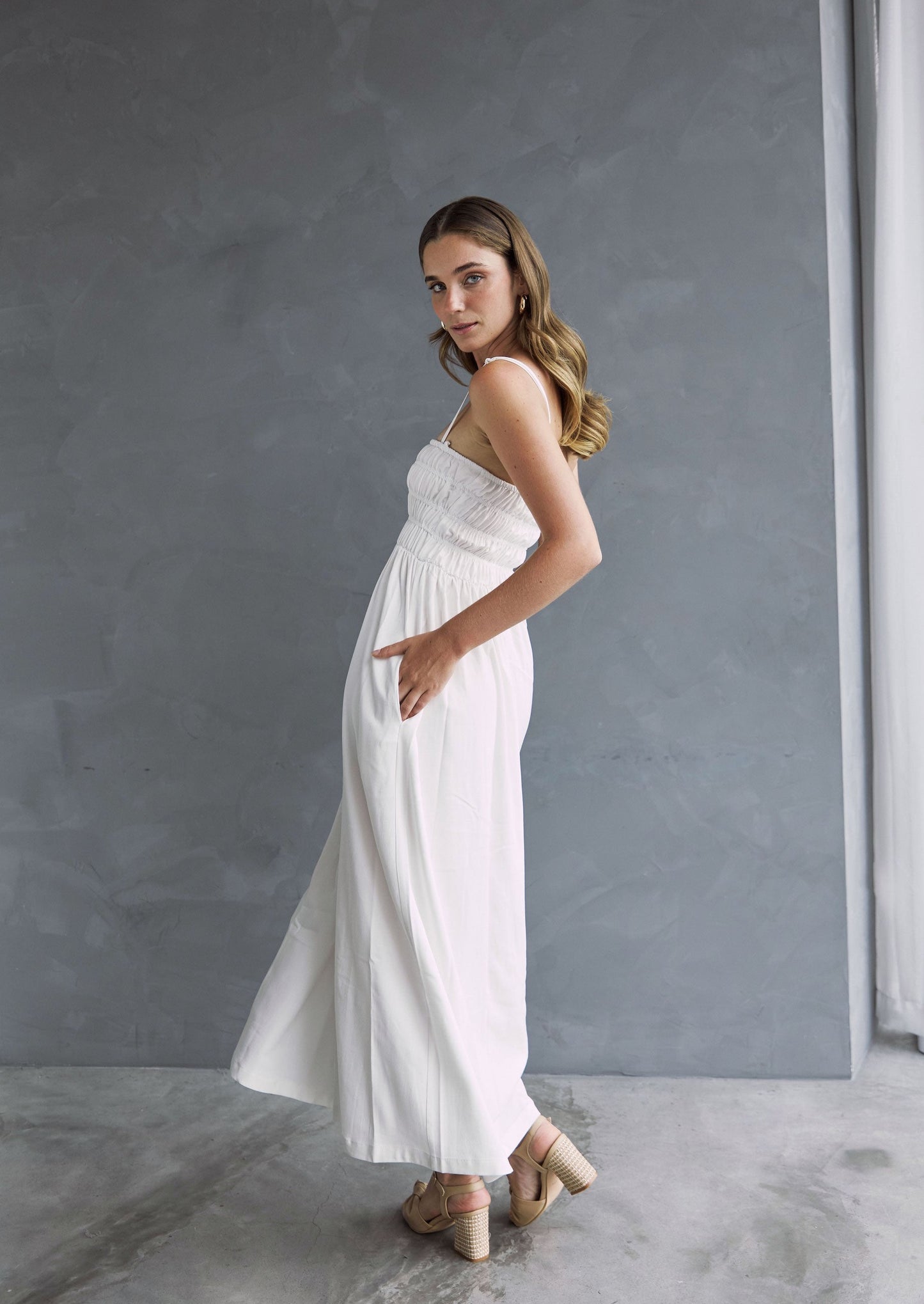 Vestido Greta - Perla