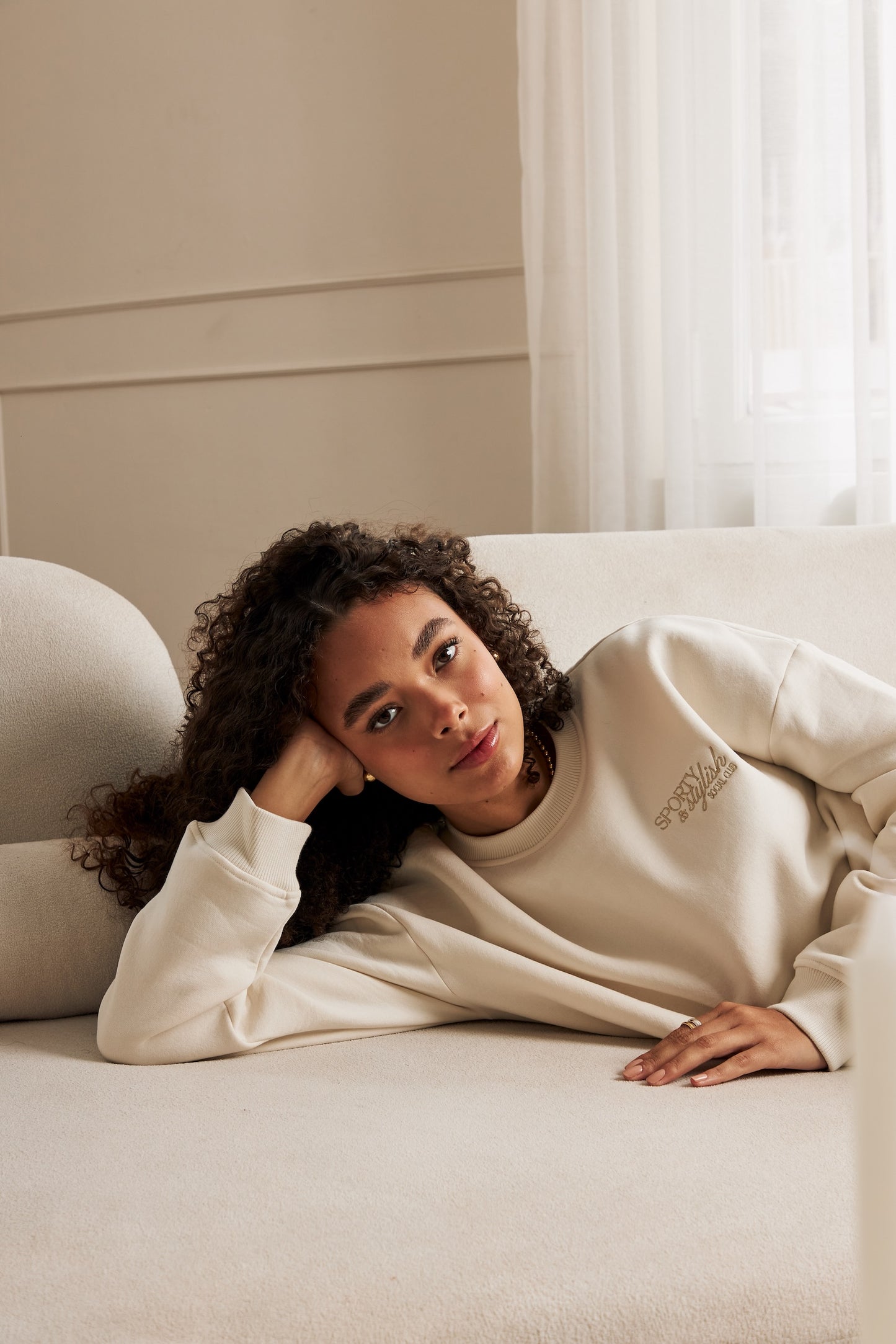 Hoodie Margaret - Perla