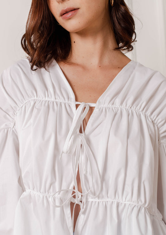 Blusa Jules - Blanca