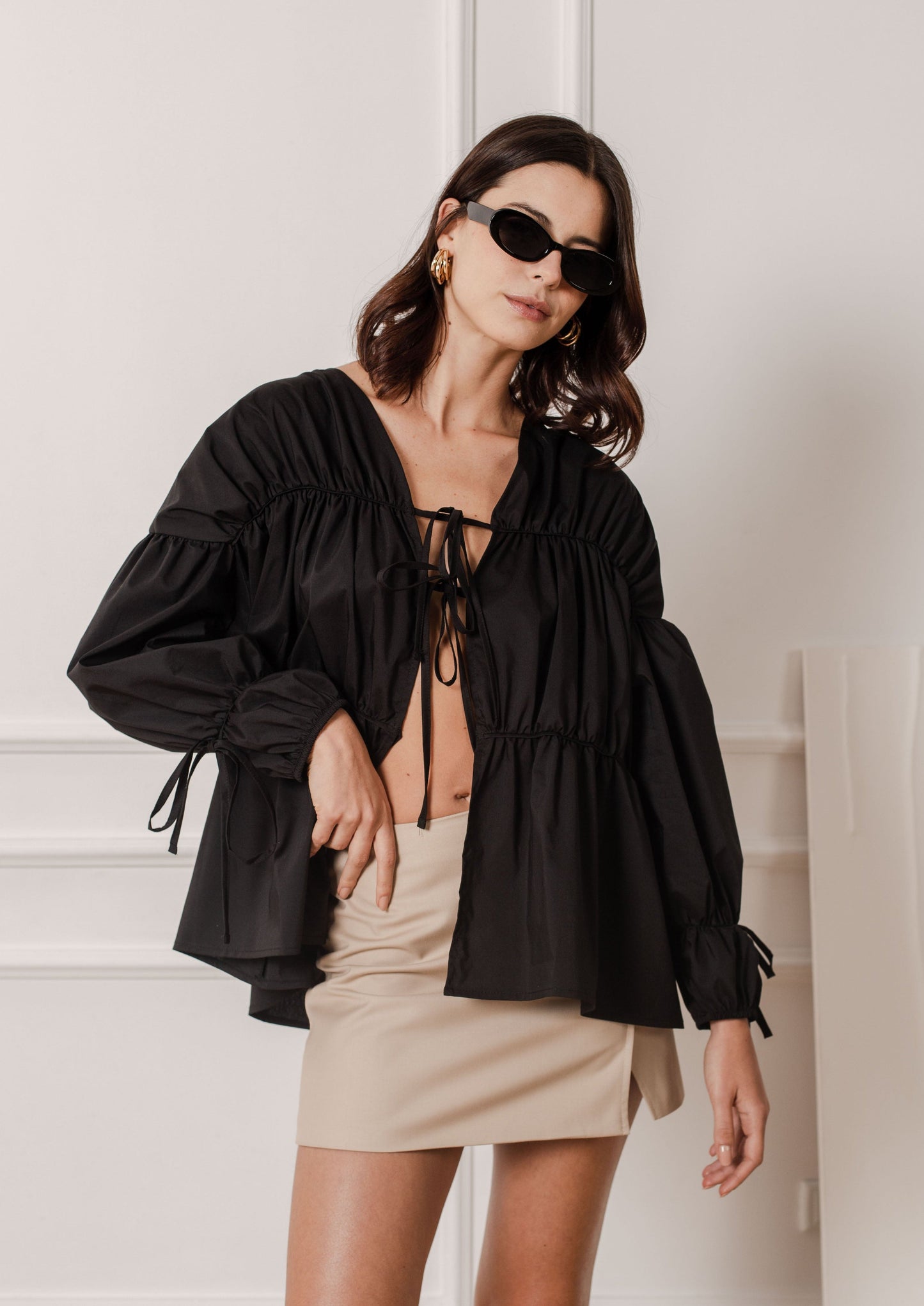 Blusa Jules - Negro