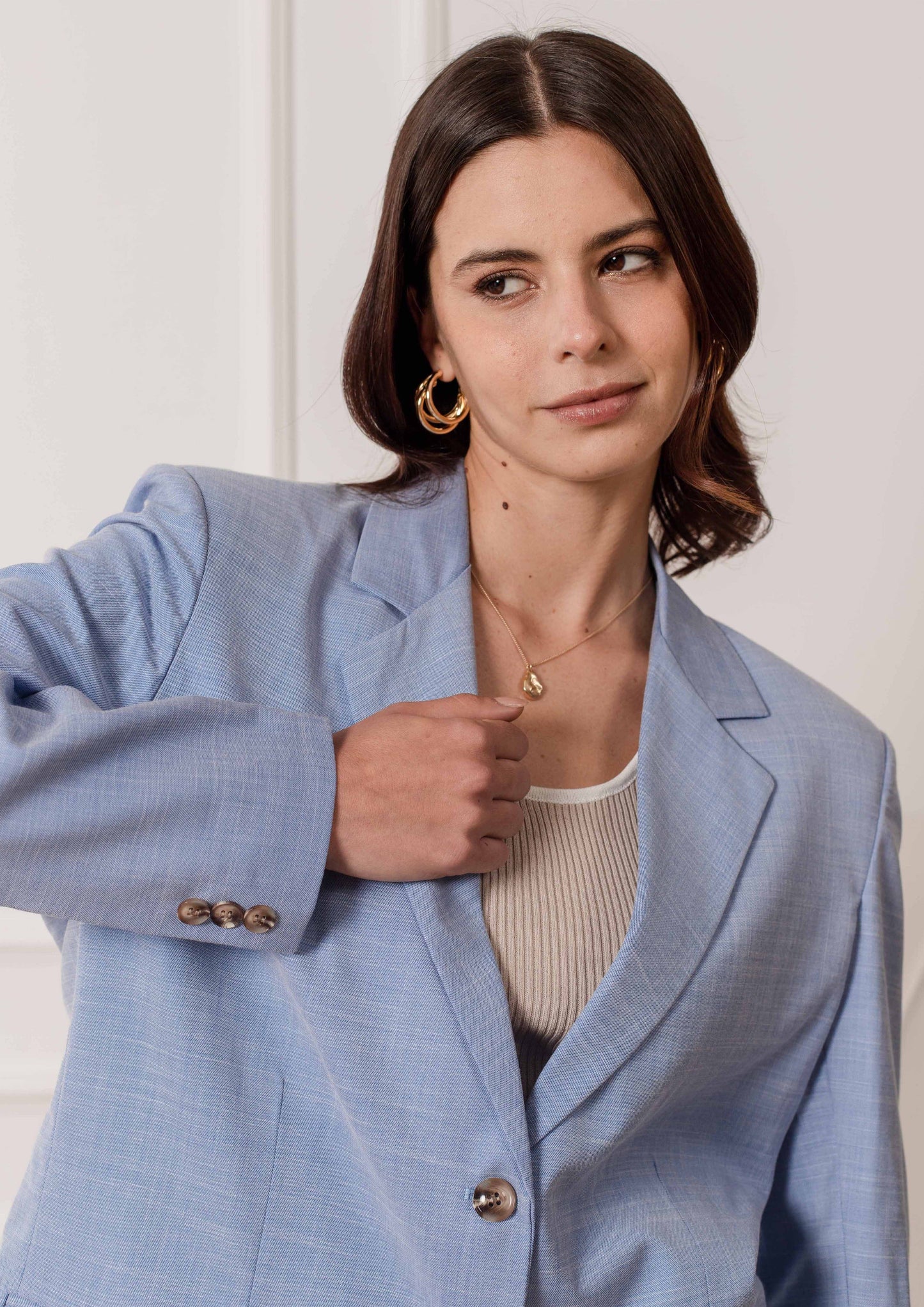 Blazer Diane - Celeste