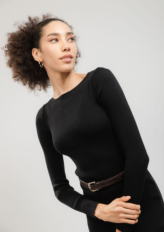 Vestido Claire - Negro