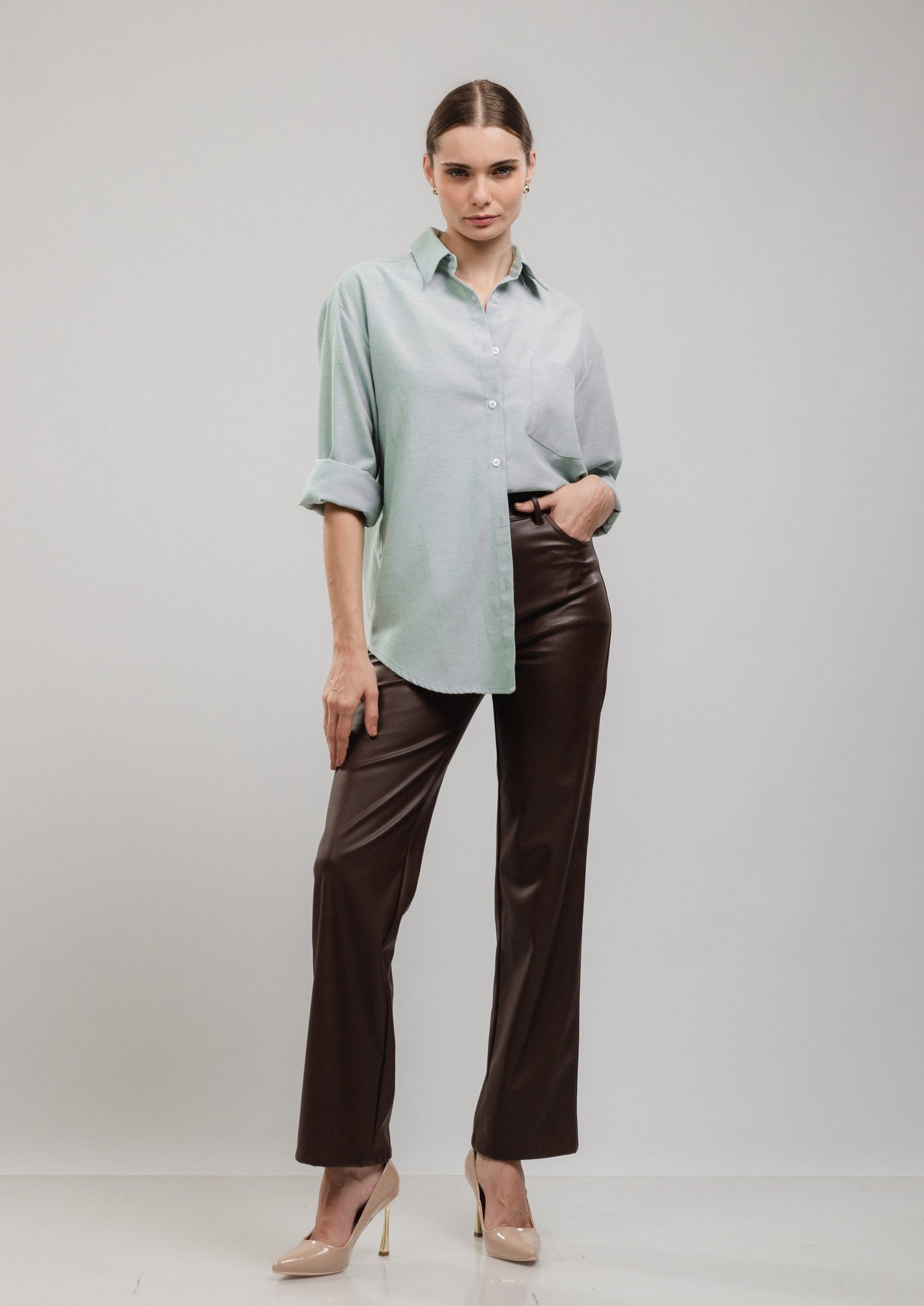 Pantalón Savina - Marrón