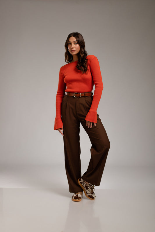 Suéter Fio - Naranja