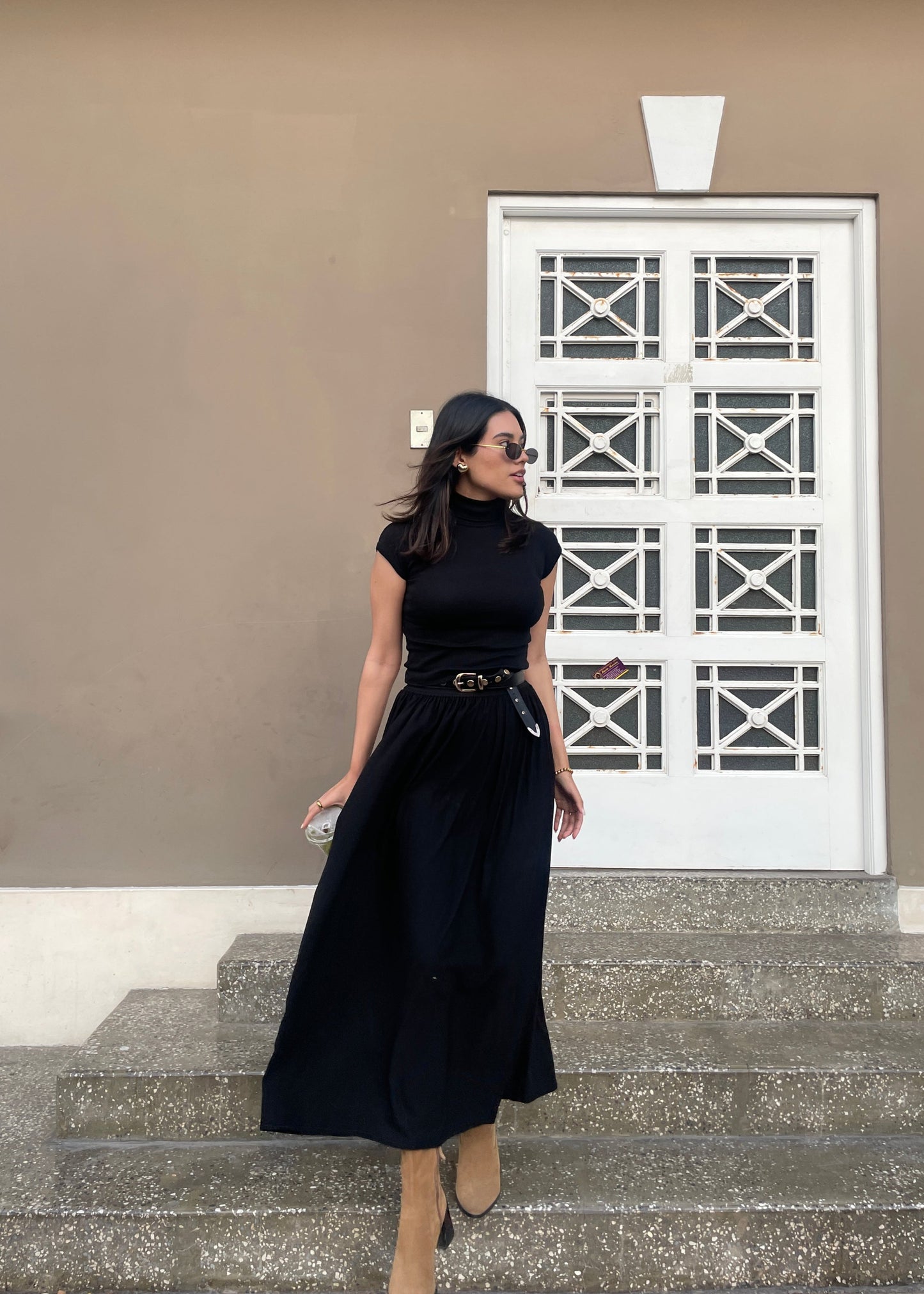 Falda Aria - Negro