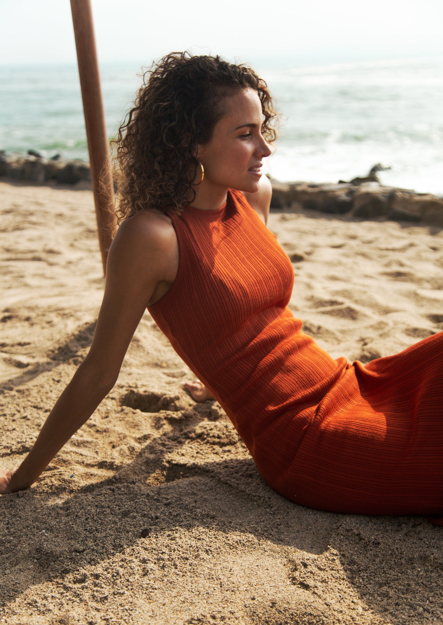 Vestido Mae - Ladrillo