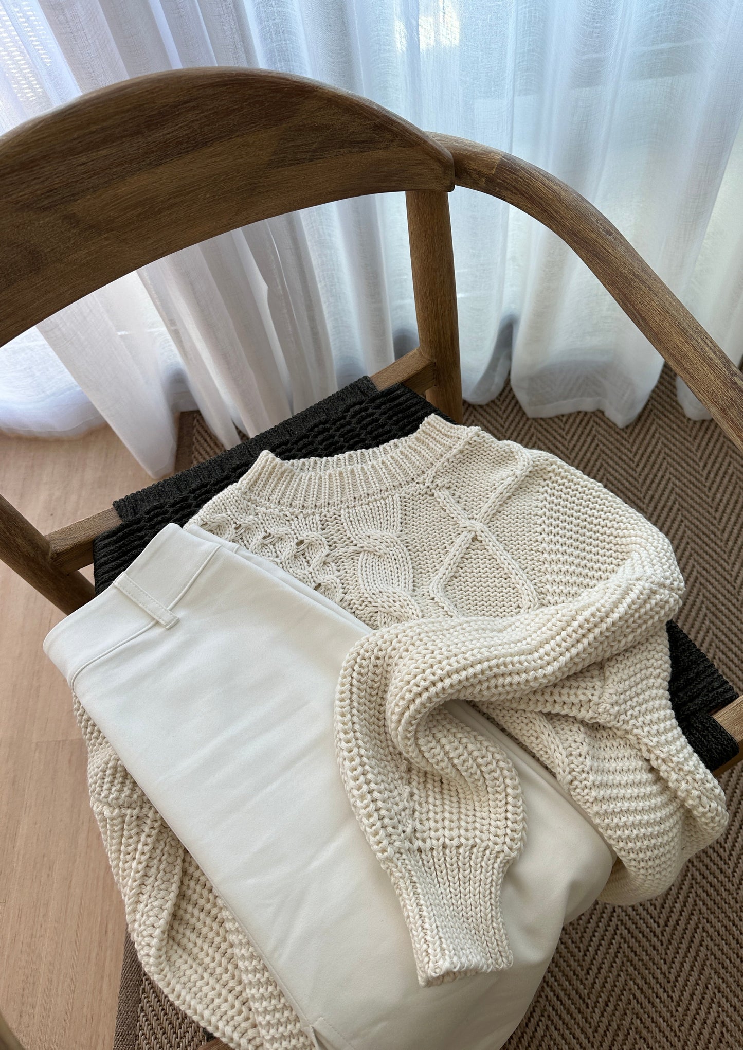 Suéter Camelia - Perla