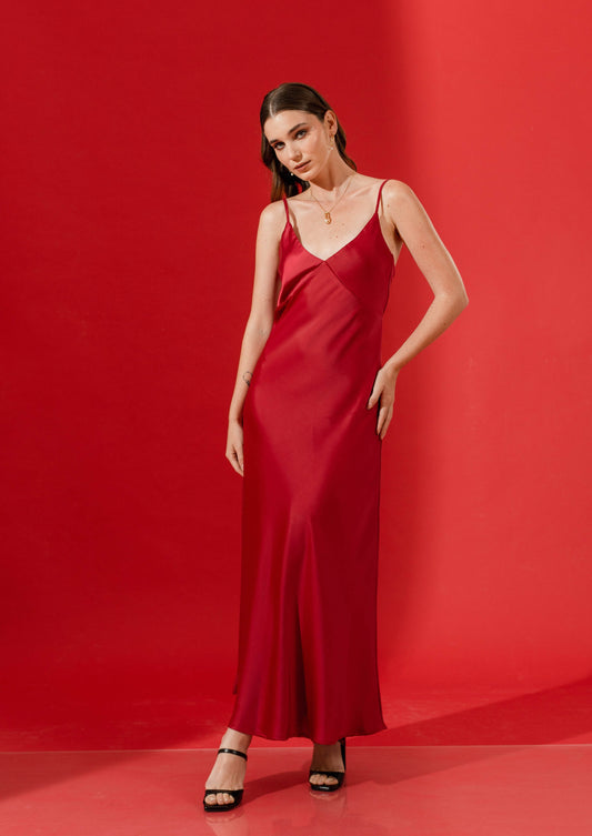 Vestido Jade - Rojo