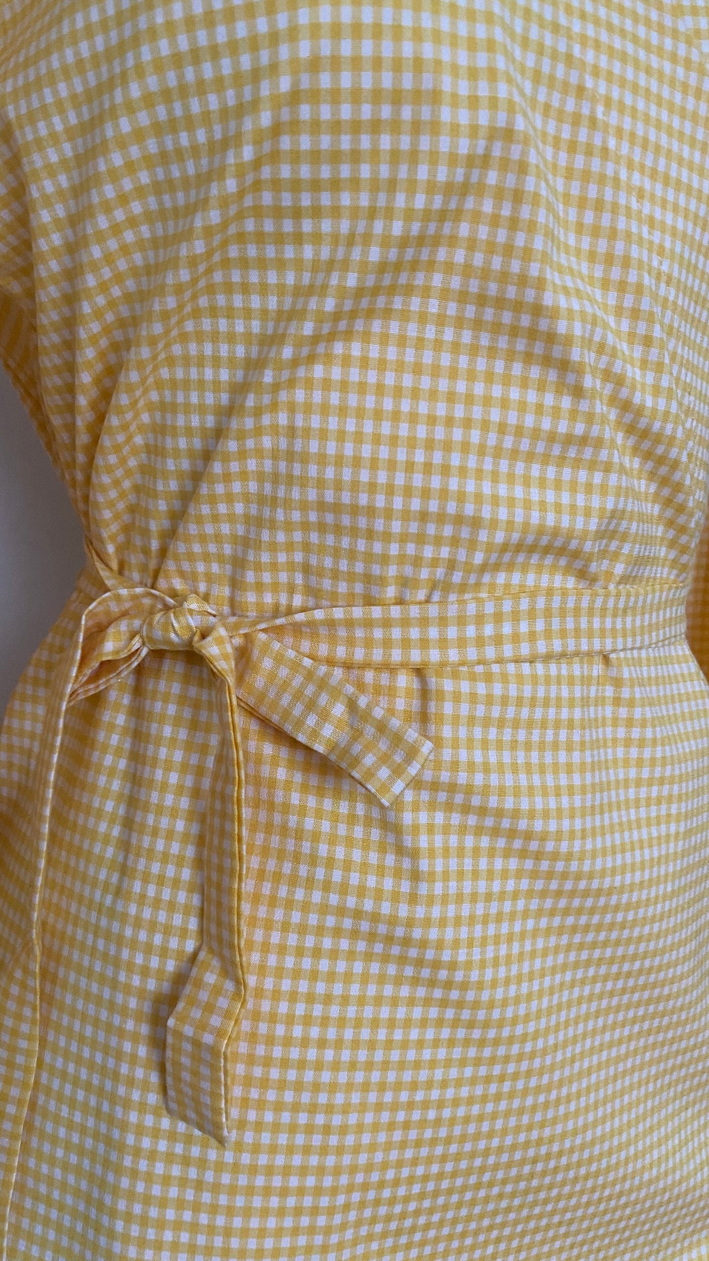 OUTLET Blusa vichy Amalfi - Amarillo