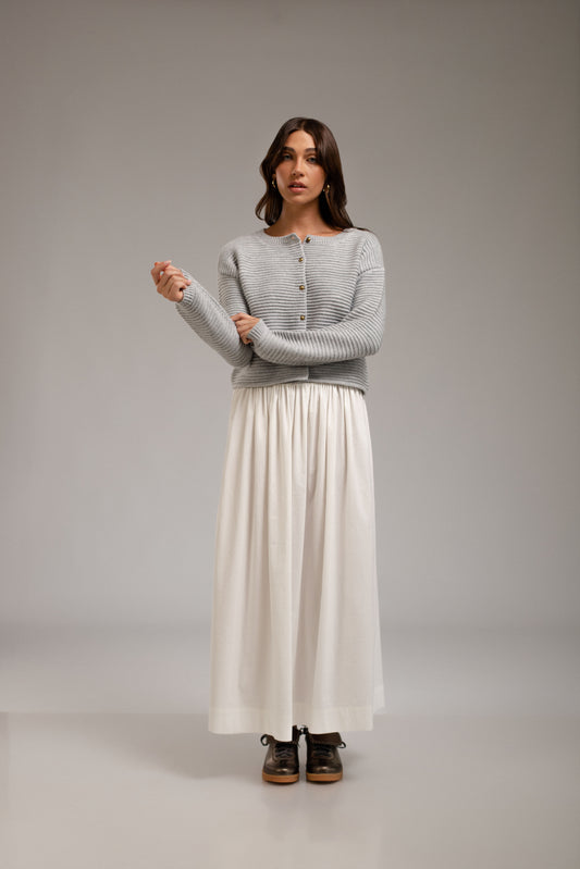 Cárdigan Serena - Gris
